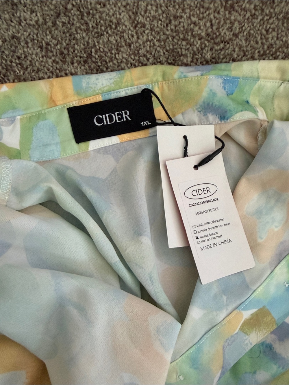 Cider Plus Size Corset Mini Dress - Picture 5 of 5